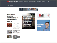 Tablet Screenshot of manchetepb.com